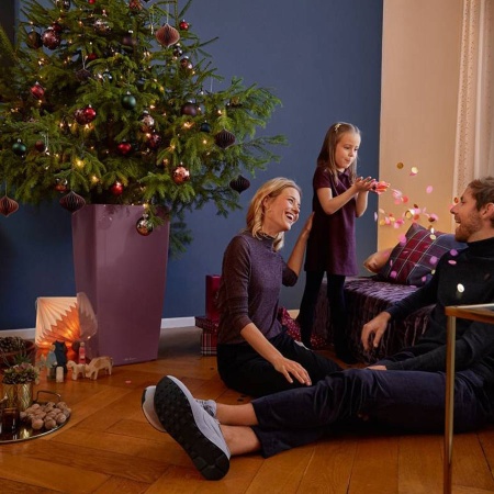 Кашпо Lechuza Cubico Premium