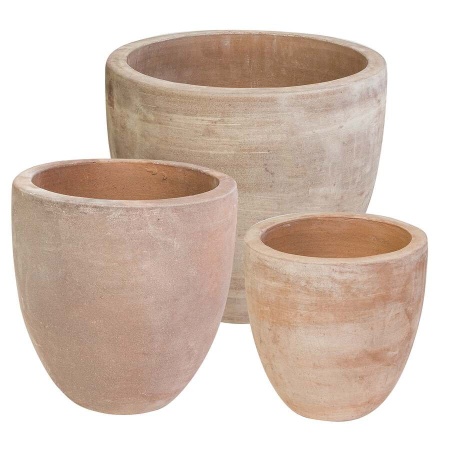 Большой горшок из глины Mterra Jar planters