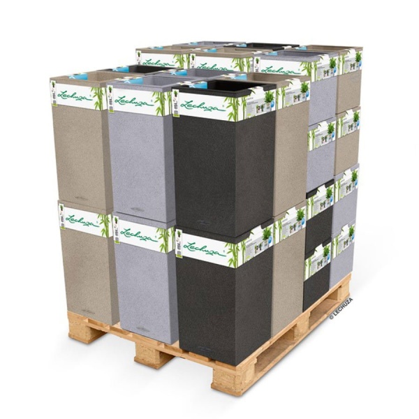 Кашпо Lechuza Canto Stone high