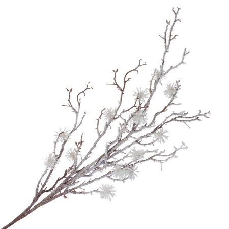 Ветка искусственная заснеженная
