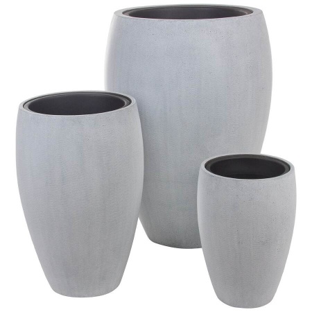 Высокий горшок Pote-white 