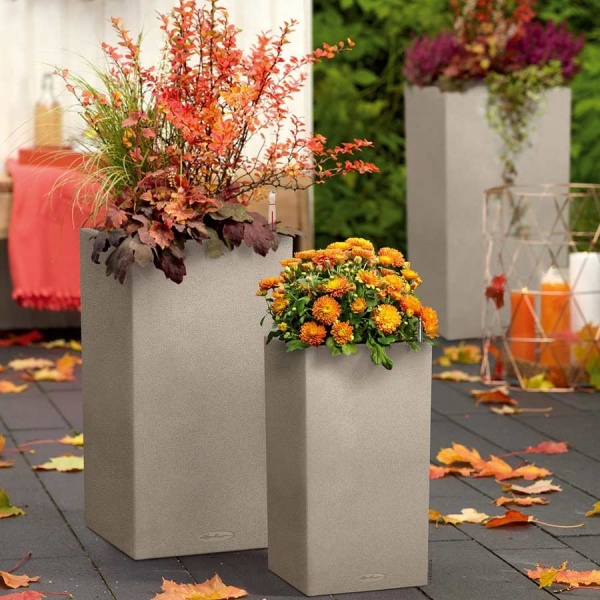 Кашпо Lechuza Canto Stone high