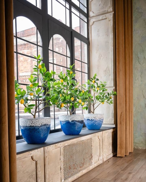 Большой керамический горшок Caftan