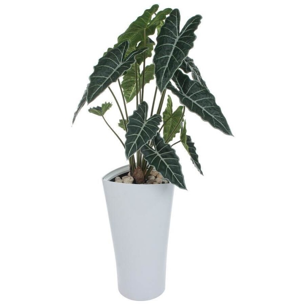 Искусственное растение Алоказия в горшке Crater Silk