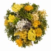 Стабилизированный букет Фантазия желтый