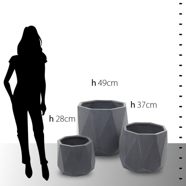 Горшок для цветов Diamond Prizm