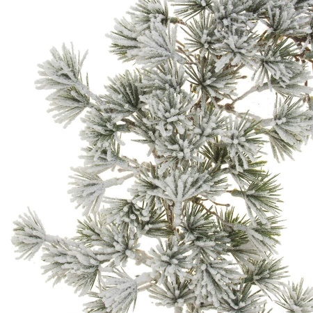 Венок еловый искусственный Заснеженный