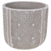 Керамическое кашпо Tracery