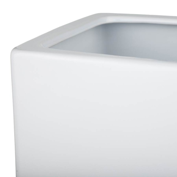 Керамическое прямоугольное кашпо Hyacinth