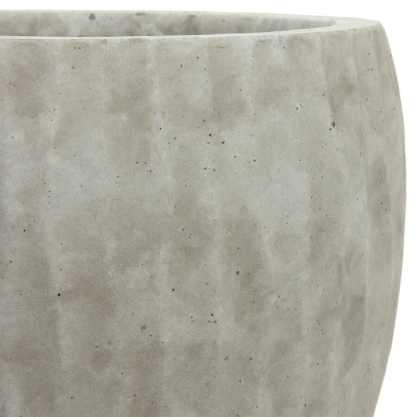 Большой уличный горшок Waves Round