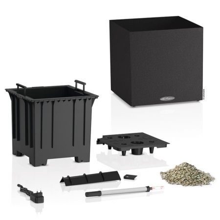 Кашпо Lechuza Canto Stone LED low