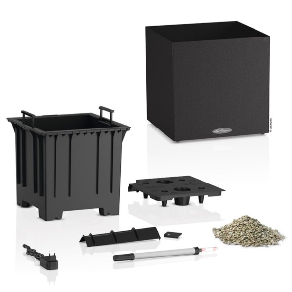 Кашпо Lechuza Canto Stone LED low