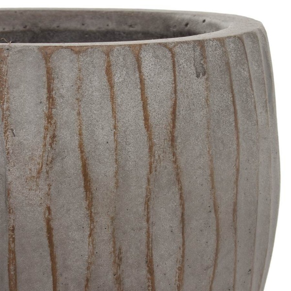 Большой уличный горшок Waves Round