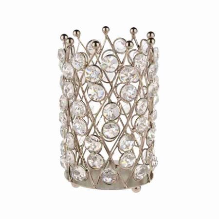 Подсвечник декоративный Корона с кристаллами