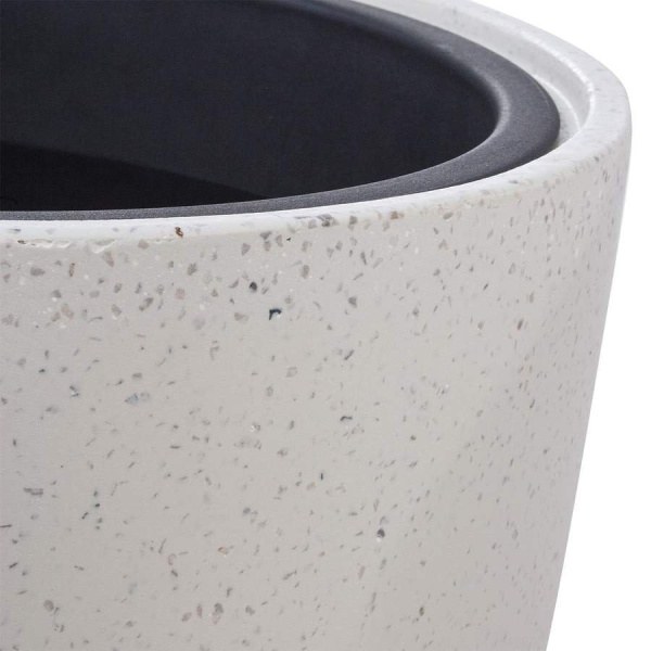 Горшок для цветов Pote-white Round