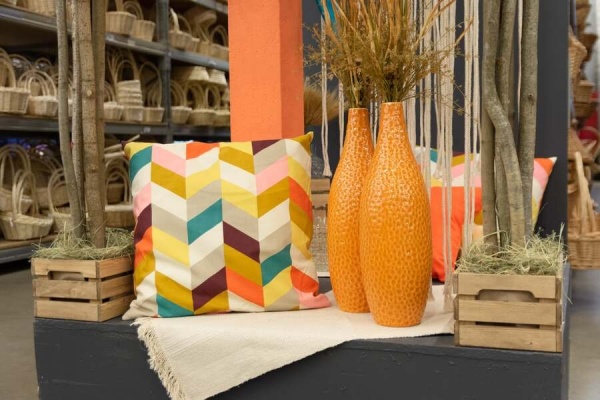 Ваза из керамики Orange