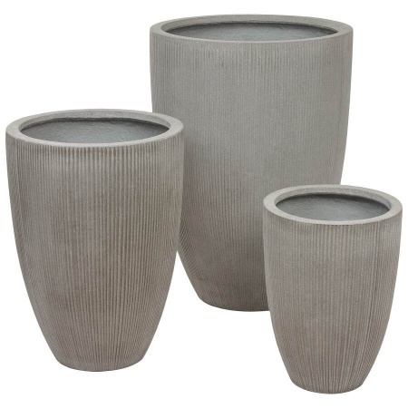 Большой горшок вазон Sandy Cement