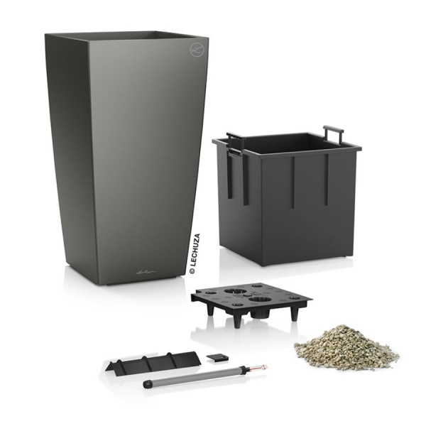 Кашпо Lechuza Cubico Premium