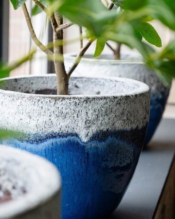 Большой керамический горшок Caftan