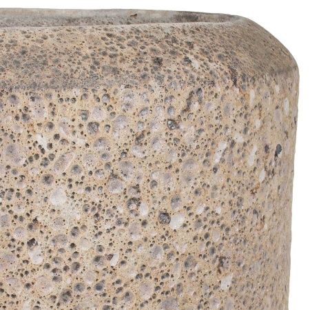 Вазон высокий S-white 