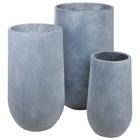 Высокий горшок вазон Stone Jar