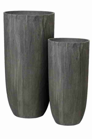 Цветочный горшок Round Charcoal high