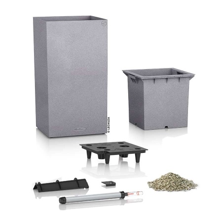 Кашпо Lechuza Canto Stone high