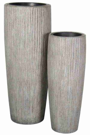 Цветочный горшок Round Wood Washed 