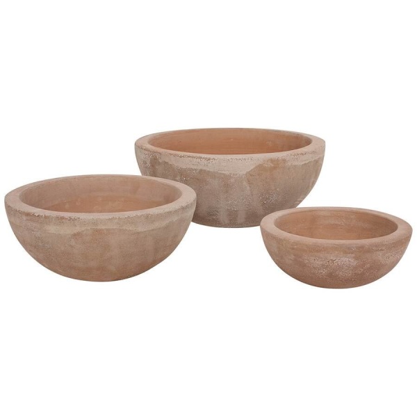 Большой глиняный горшок Mterra Tulip