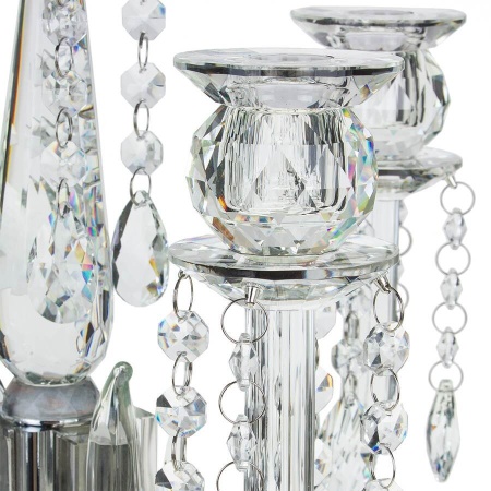 Подсвечник хрустальный