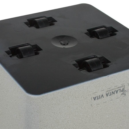 Пластиковое кашпо с автополивом Conic Stone planter only