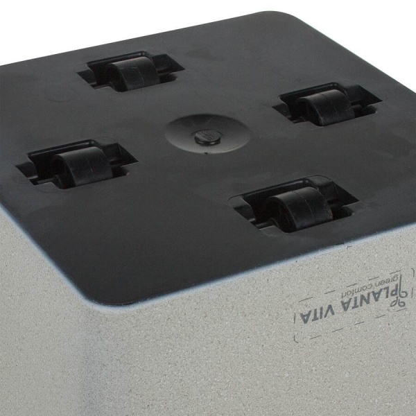 Пластиковое кашпо с автополивом Conic Stone planter only