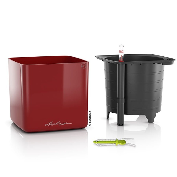 Кашпо Lechuza Cube Glossy