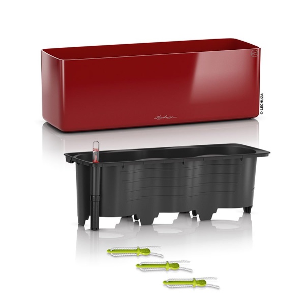 Кашпо Lechuza Cube Glossy Triple