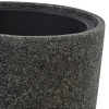 Высокий вазон Rock-gray 