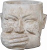 Глиняный горшок голова Head Mouth
