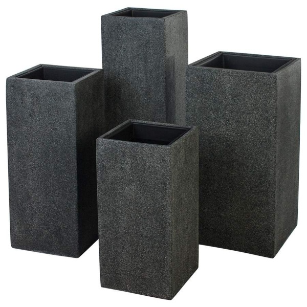Цветочный горшок Rock-gray Column