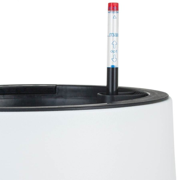 Пластиковое кашпо с автополивом Jar Silk WL