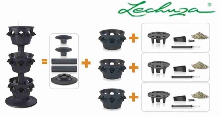 Кашпо Lechuza Cascada Color