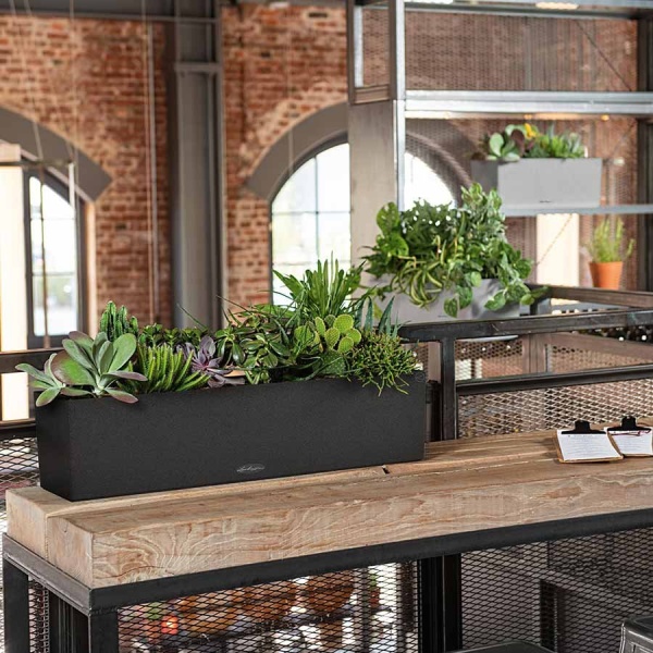 Кашпо Lechuza Balconera Stone 80