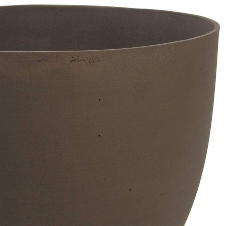 Большой горшок Brown Round