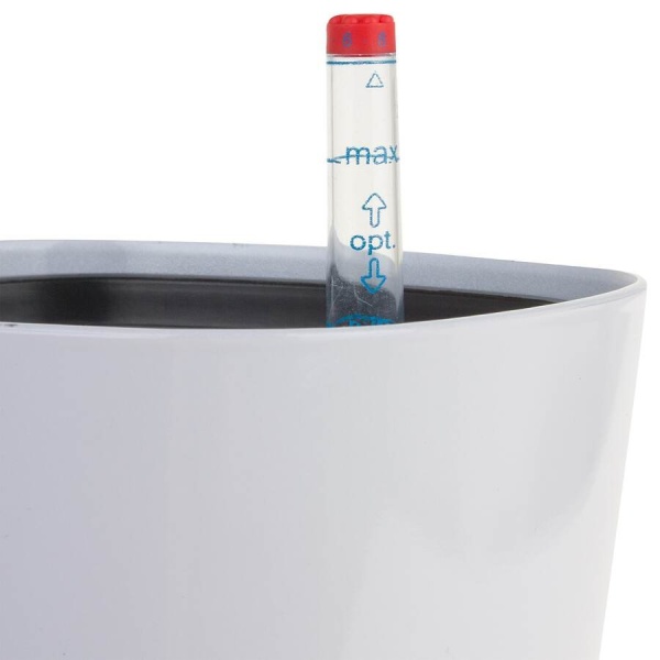 Пластиковое кашпо с автополивом Crater Matt