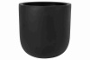 Цветочный горшок Round Plain Black column