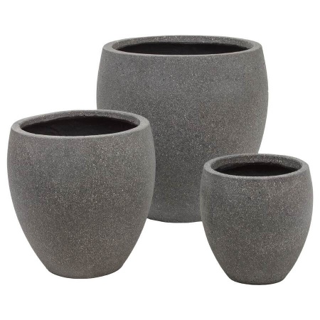 Уличный горшок Liverpool Rounded