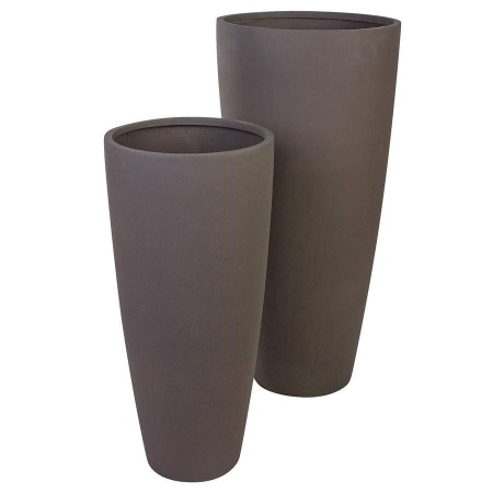 Большой цветочный вазон Brown Vase