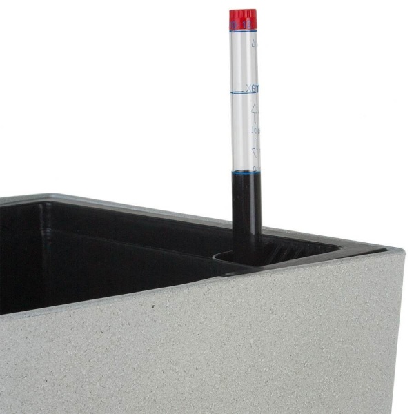 Пластиковое кашпо с автополивом Conic Stone