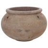 Горшок из глины Jar round
