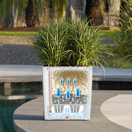 Кашпо Lechuza Cube Cottage