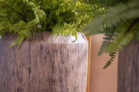 Цветочный горшок Pw-woodgrey Jaze