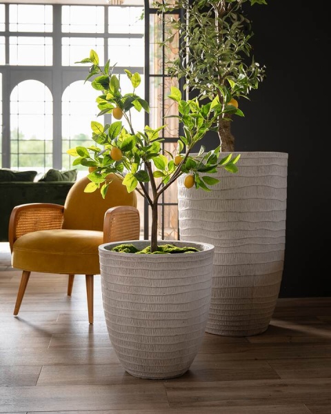 Лимон искусственное дерево